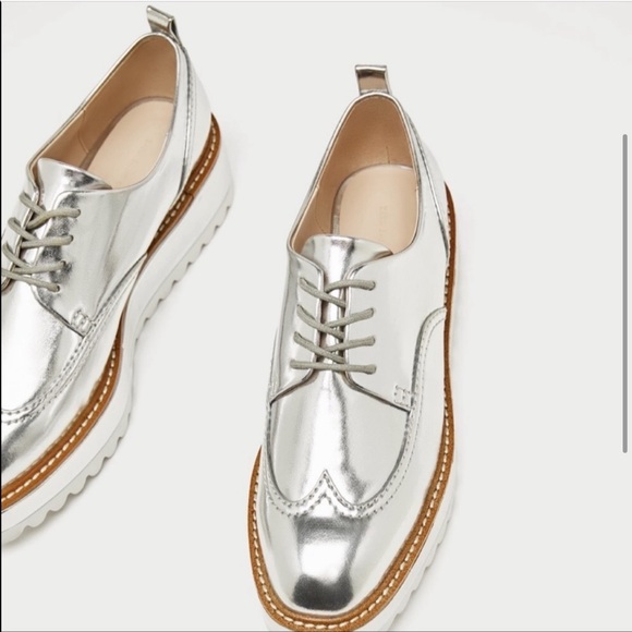 silver flatform shoes